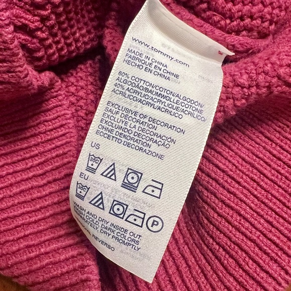 Tommy Hilfiger Ribbed Crew Neck Knit Sweater - Picture 5 of 6